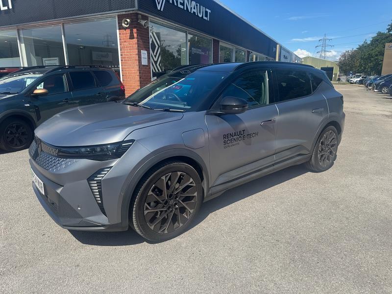 2024 24 Renault Scenic E-tech 160kw Esprit Alpine 87kwh Long Range 5dr Auto Electric Automatic In Matte Shadow Grey/diamond Black Roof