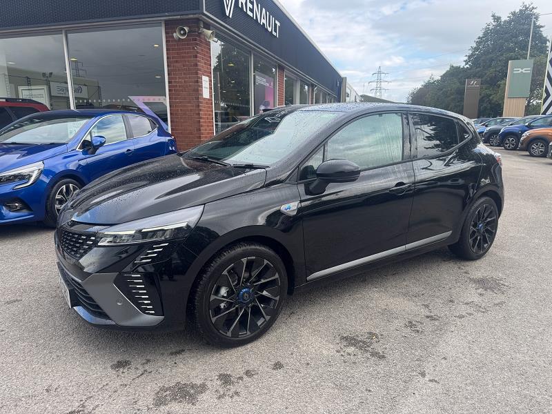 2025 25 Renault Clio 1.6 E-tech Full Hybrid 145 Esprit Alpine 5dr Auto Hybrid Petrol Automatic In Diamond Black