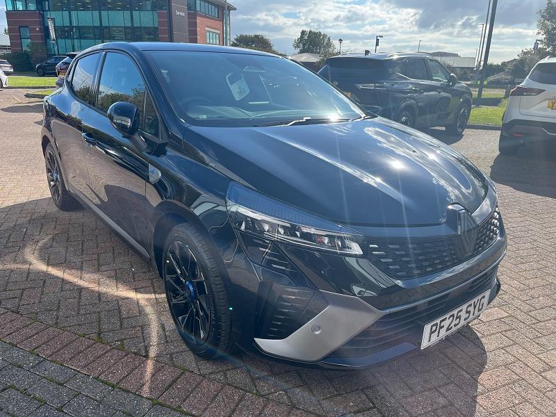 2025 25 Renault Clio 1.6 E-tech Full Hybrid 145 Esprit Alpine 5dr Auto Hybrid Petrol Automatic In Diamond Black