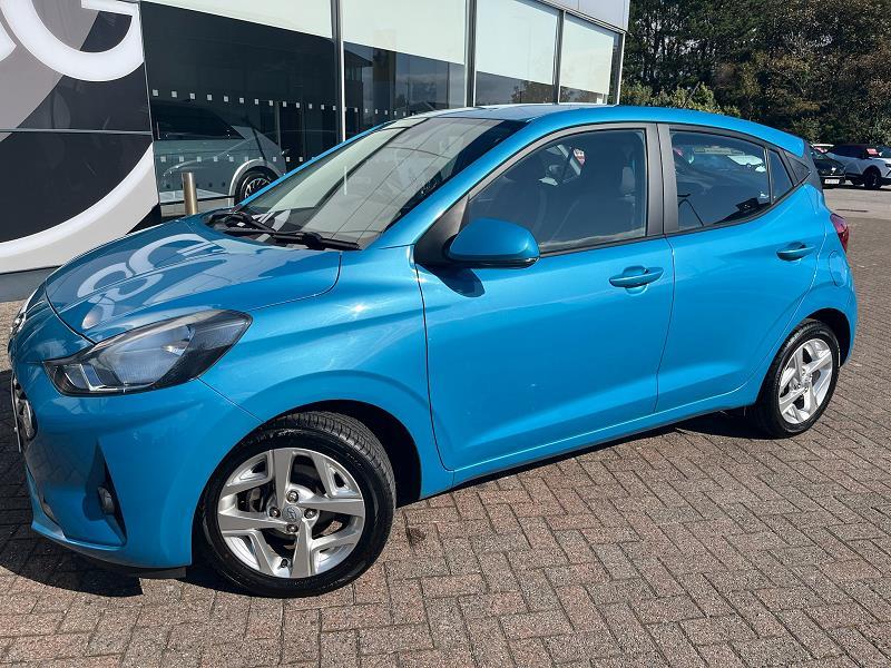 2021 21 Hyundai I10 1.2 Mpi Se Connect 5dr Petrol Manual In Aqua Turquoise