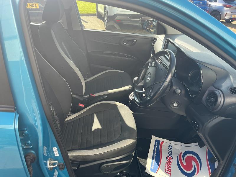 2021 21 Hyundai I10 1.2 Mpi Se Connect 5dr Petrol Manual In Aqua Turquoise