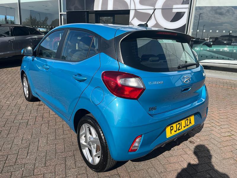2021 21 Hyundai I10 1.2 Mpi Se Connect 5dr Petrol Manual In Aqua Turquoise