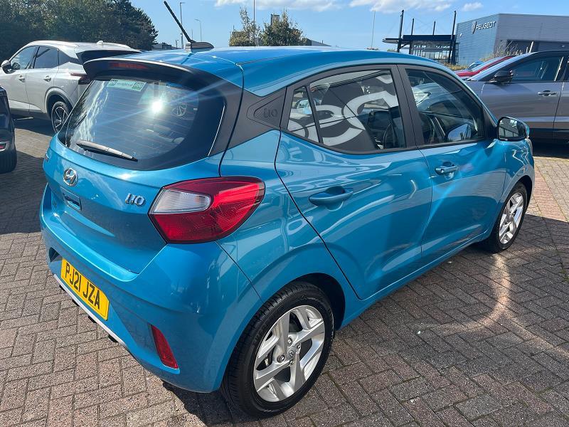 2021 21 Hyundai I10 1.2 Mpi Se Connect 5dr Petrol Manual In Aqua Turquoise