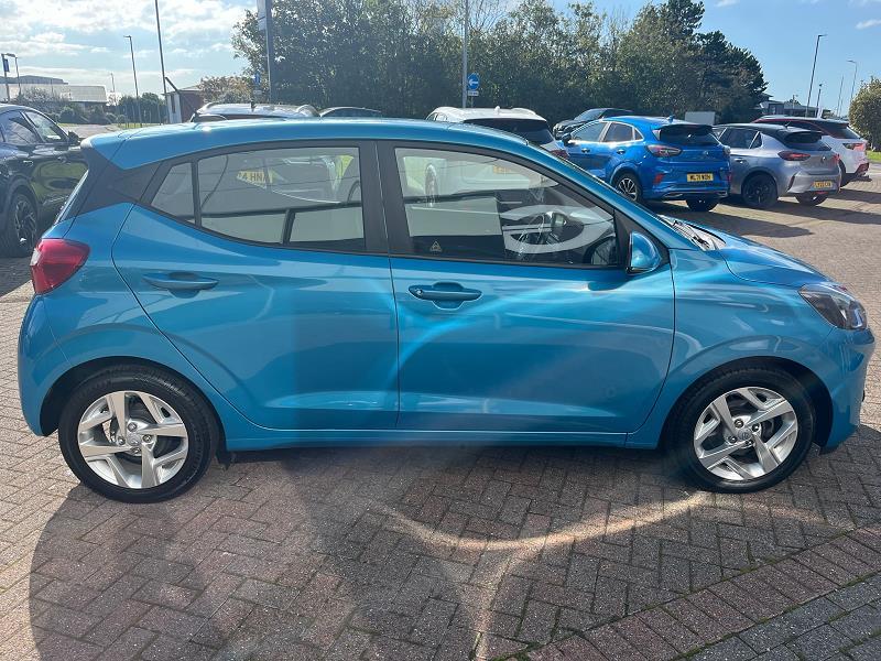 2021 21 Hyundai I10 1.2 Mpi Se Connect 5dr Petrol Manual In Aqua Turquoise