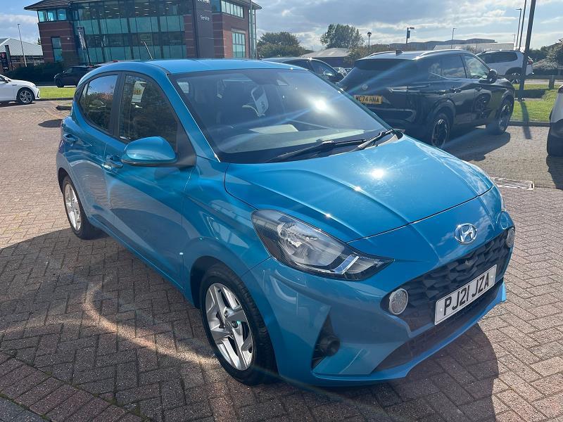 2021 21 Hyundai I10 1.2 Mpi Se Connect 5dr Petrol Manual In Aqua Turquoise