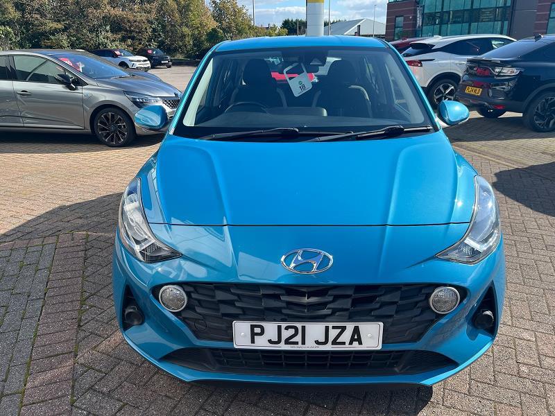 2021 21 Hyundai I10 1.2 Mpi Se Connect 5dr Petrol Manual In Aqua Turquoise