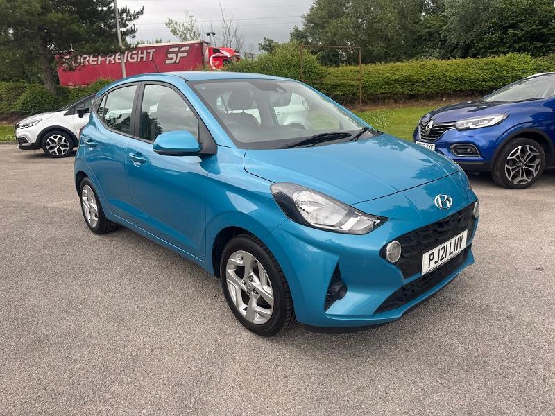 2021 21 Hyundai I10 1.2 Mpi Se Connect 5dr Petrol Manual In Aqua Turquoise
