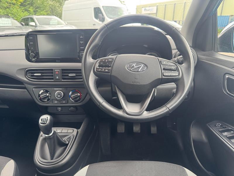2021 21 Hyundai I10 1.2 Mpi Se Connect 5dr Petrol Manual In Aqua Turquoise