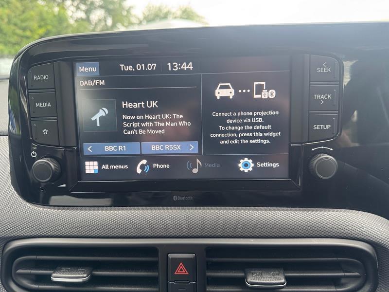 2021 21 Hyundai I10 1.2 Mpi Se Connect 5dr Petrol Manual In Aqua Turquoise