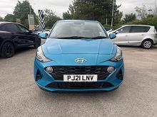 2021 21 Hyundai I10 1.2 Mpi Se Connect 5dr Petrol Manual In Aqua Turquoise