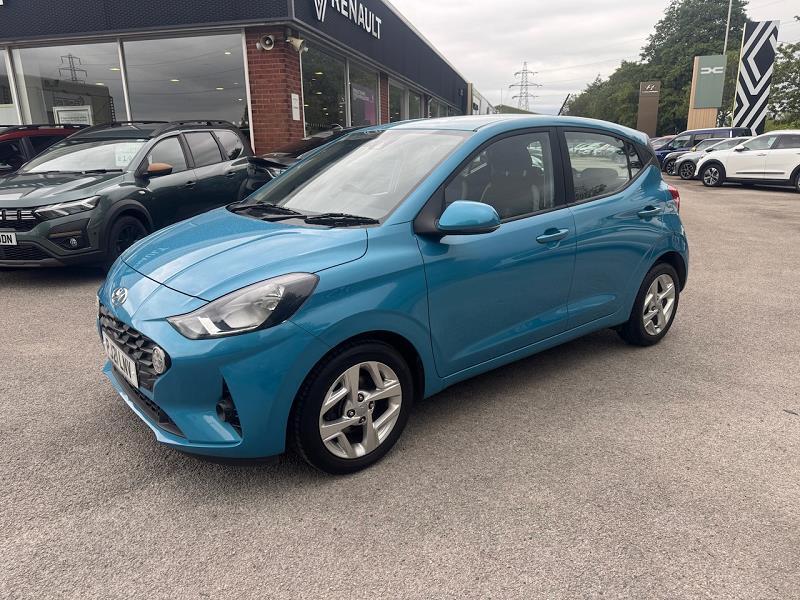 2021 21 Hyundai I10 1.2 Mpi Se Connect 5dr Petrol Manual In Aqua Turquoise