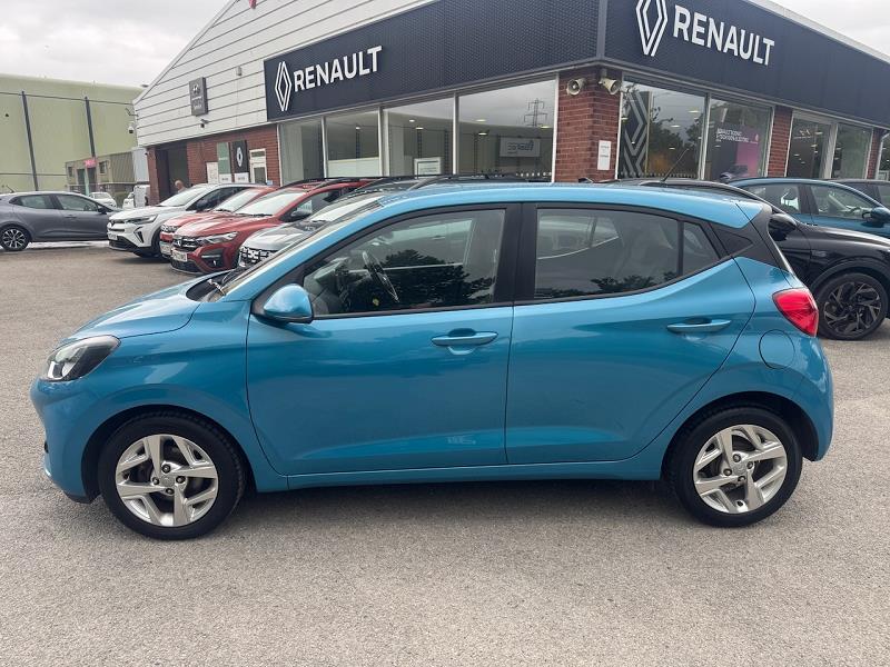 2021 21 Hyundai I10 1.2 Mpi Se Connect 5dr Petrol Manual In Aqua Turquoise