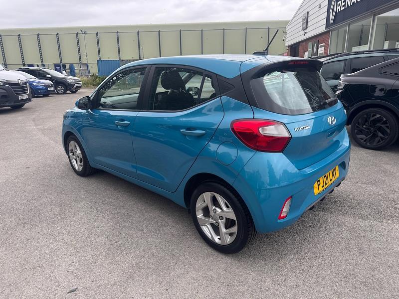 2021 21 Hyundai I10 1.2 Mpi Se Connect 5dr Petrol Manual In Aqua Turquoise