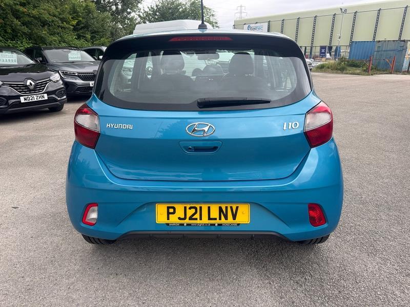 2021 21 Hyundai I10 1.2 Mpi Se Connect 5dr Petrol Manual In Aqua Turquoise
