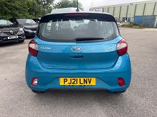 2021 21 Hyundai I10 1.2 Mpi Se Connect 5dr Petrol Manual In Aqua Turquoise