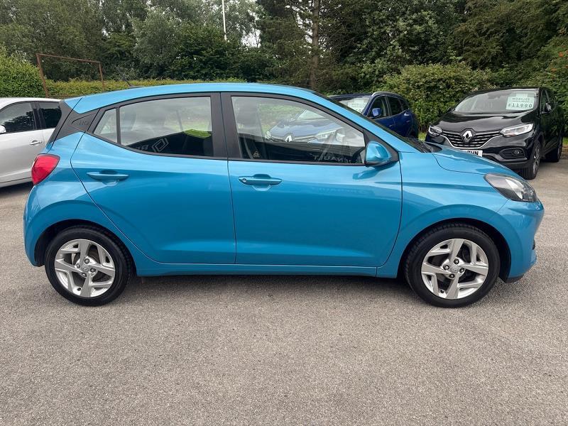 2021 21 Hyundai I10 1.2 Mpi Se Connect 5dr Petrol Manual In Aqua Turquoise