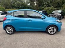 2021 21 Hyundai I10 1.2 Mpi Se Connect 5dr Petrol Manual In Aqua Turquoise