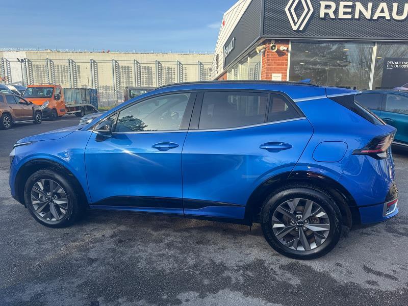 2023 23 Kia Sportage 1.6t Gdi Hev Gt-line 5dr Auto Hybrid Electric Automatic In Blue