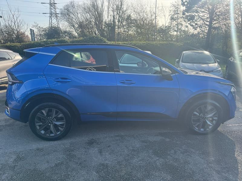 2023 23 Kia Sportage 1.6t Gdi Hev Gt-line 5dr Auto Hybrid Electric Automatic In Blue