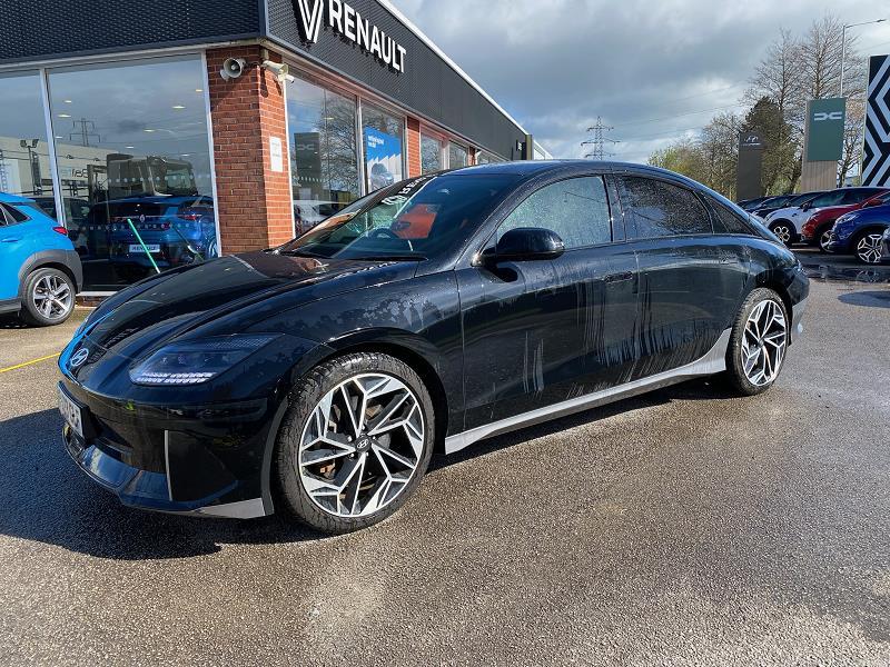 2023 23 Hyundai Ioniq 6 168kw Premium 77kwh 4dr Auto Electric Automatic In Abyss Black