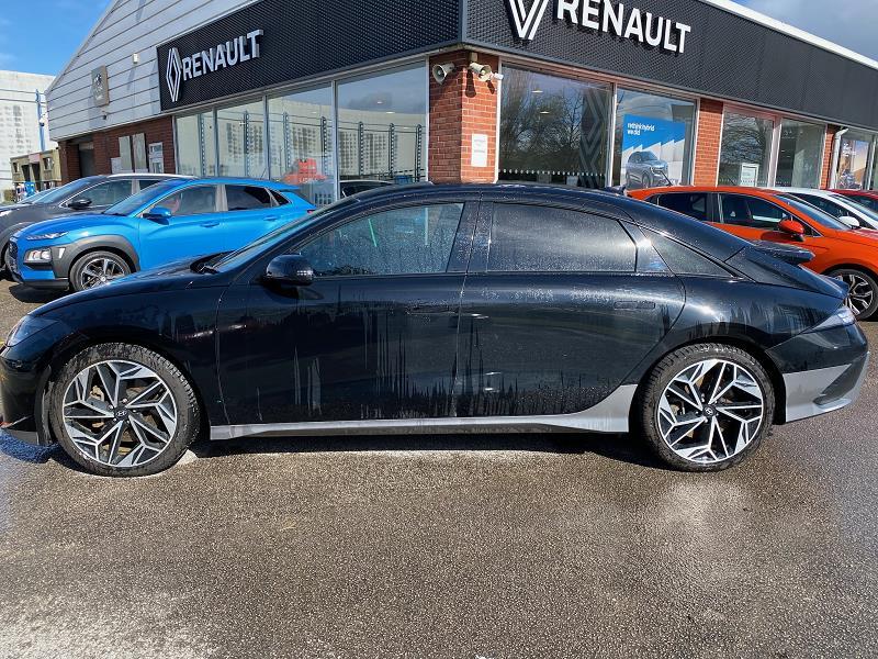 2023 23 Hyundai Ioniq 6 168kw Premium 77kwh 4dr Auto Electric Automatic In Abyss Black