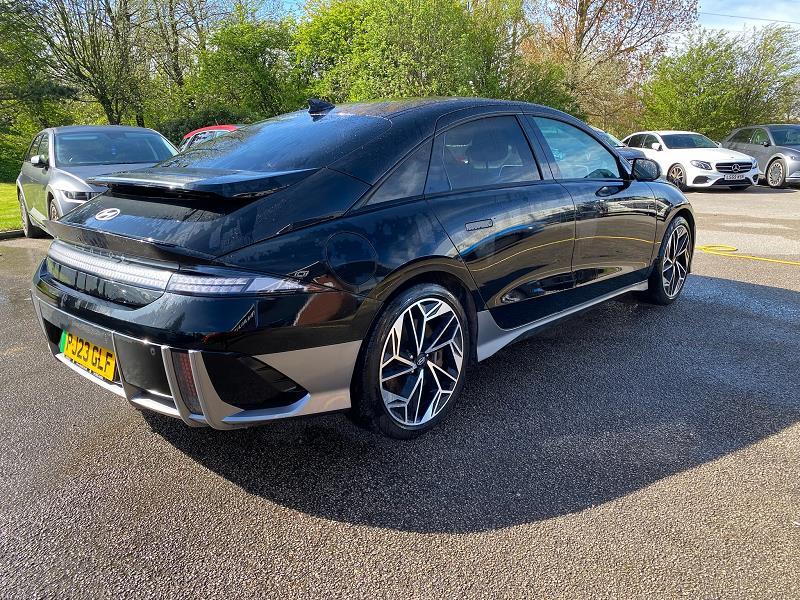 2023 23 Hyundai Ioniq 6 168kw Premium 77kwh 4dr Auto Electric Automatic In Abyss Black