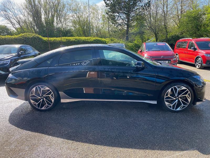 2023 23 Hyundai Ioniq 6 168kw Premium 77kwh 4dr Auto Electric Automatic In Abyss Black