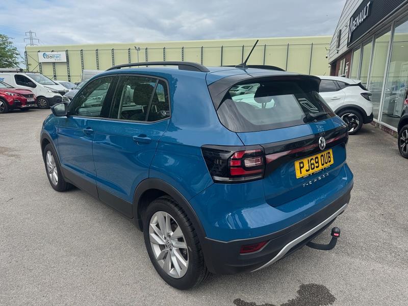 2020 69 Volkswagen T-cross 1.0 Tsi 115 Se 5dr Dsg Petrol Automatic In Blue