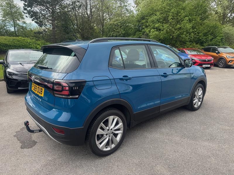 2020 69 Volkswagen T-cross 1.0 Tsi 115 Se 5dr Dsg Petrol Automatic In Blue