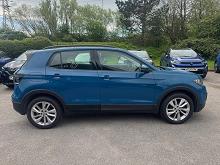 2020 69 Volkswagen T-cross 1.0 Tsi 115 Se 5dr Dsg Petrol Automatic In Blue