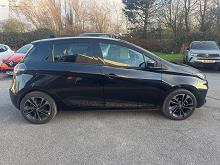 2022 72 Renault Zoe 100kw Iconic R135 50kwh Boost Charge 5dr Auto Electric Automatic In Diamond Black
