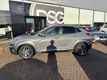 2022 22 Hyundai Kona 1.6 Gdi Hybrid Premium 5dr Dct Hybrid Petrol Automatic In Galatic Grey