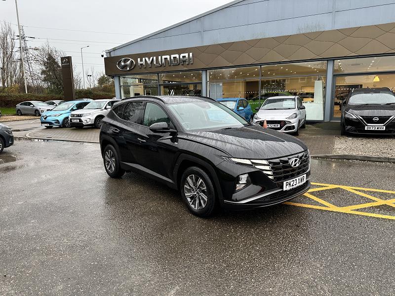 2023 23 Hyundai Tucson 1.6 Tgdi 48v Mhd Se Connect 5dr 2wd Dct Mild Hybrid Electric Petrol Automatic In Phantom Black
