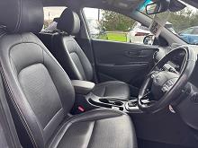 2022 72 Hyundai Kona 1.6 Gdi Hybrid Ultimate 5dr Dct Hybrid Petrol Automatic In Galactic Grey
