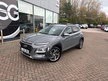 2022 72 Hyundai Kona 1.6 Gdi Hybrid Ultimate 5dr Dct Hybrid Petrol Automatic In Galactic Grey