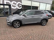 2022 72 Hyundai Kona 1.6 Gdi Hybrid Ultimate 5dr Dct Hybrid Petrol Automatic In Galactic Grey