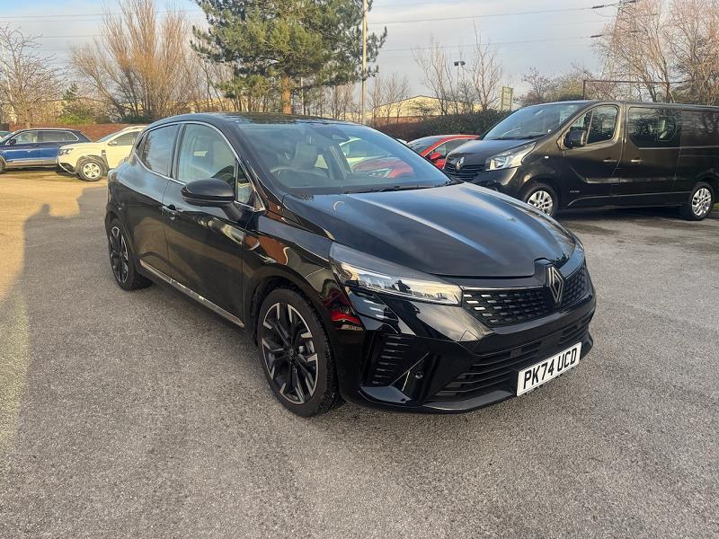 2024 74 Renault Clio 1.6 E-tech Full Hybrid 145 Techno 5dr Auto Hybrid Petrol Automatic In Diamond Black