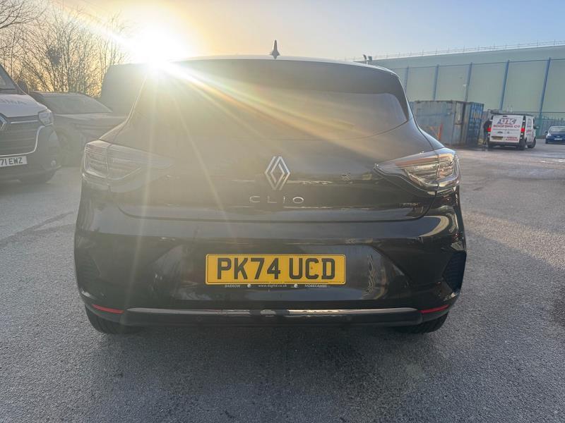 2024 74 Renault Clio 1.6 E-tech Full Hybrid 145 Techno 5dr Auto Hybrid Petrol Automatic In Diamond Black
