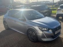 2021 71 Peugeot 208 1.2 Puretech 100 Allure 5dr Petrol Manual In Grey