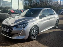 2021 71 Peugeot 208 1.2 Puretech 100 Allure 5dr Petrol Manual In Grey