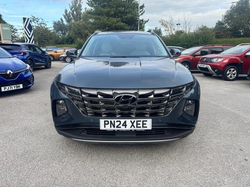 2024 24 Hyundai Tucson 1.6 Tgdi Hybrid 230 Ultimate 5dr 2wd Auto Hybrid Petrol Automatic In Dark Teal
