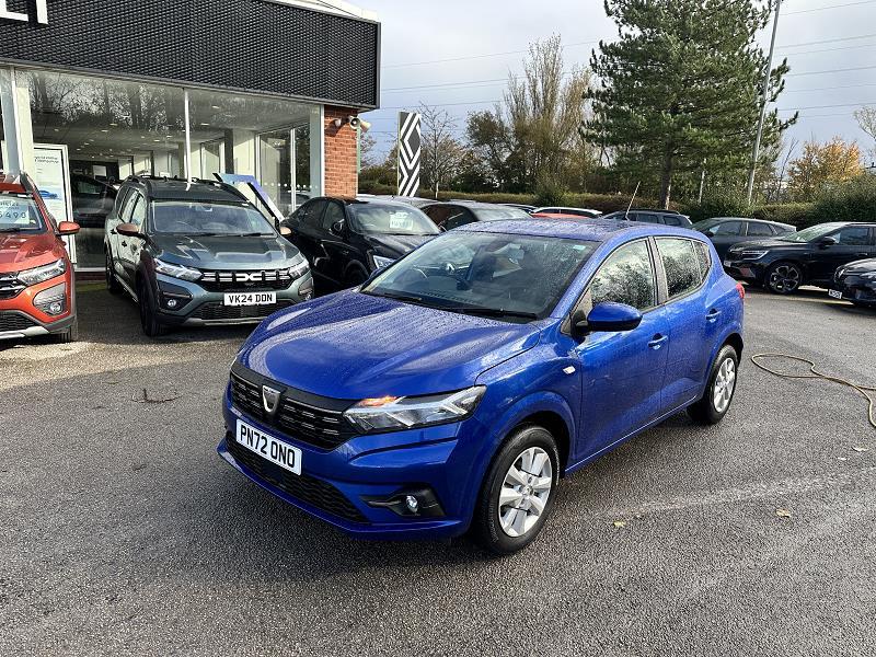2022 72 Dacia Sandero 1.0 Tce Bi-fuel Comfort 5dr Lpg Petrol Manual In Iron Blue