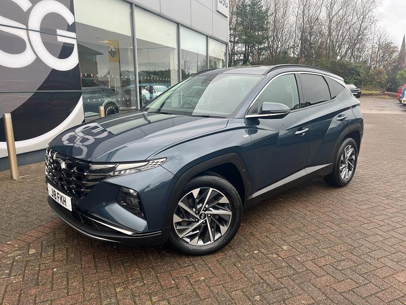 2022 72 Hyundai Tucson 1.6 Tgdi 48v Mhd Premium 5dr 2wd Dct Hybrid Electric Automatic In Blue