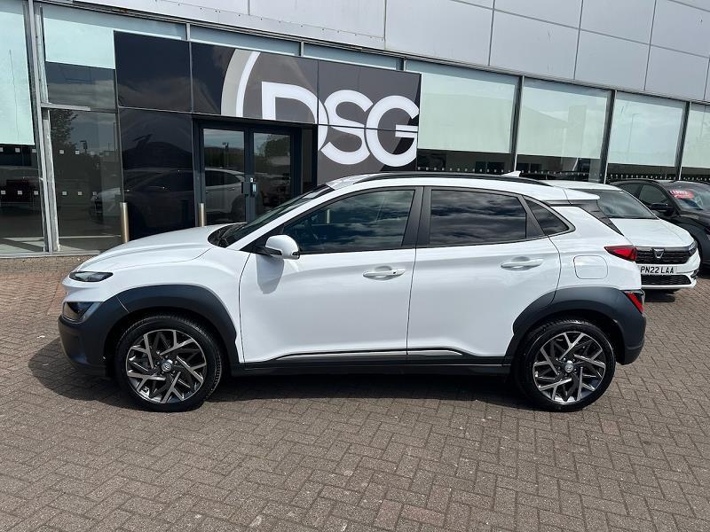 2023 23 Hyundai Kona 1.6 Gdi Hybrid Premium 5dr Dct Hybrid Electric Automatic In White