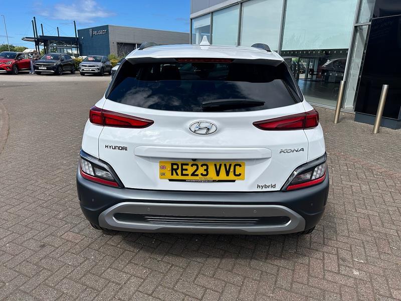 2023 23 Hyundai Kona 1.6 Gdi Hybrid Premium 5dr Dct Hybrid Electric Automatic In White