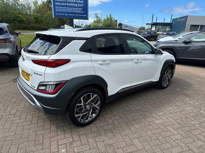 2023 23 Hyundai Kona 1.6 Gdi Hybrid Premium 5dr Dct Hybrid Electric Automatic In White