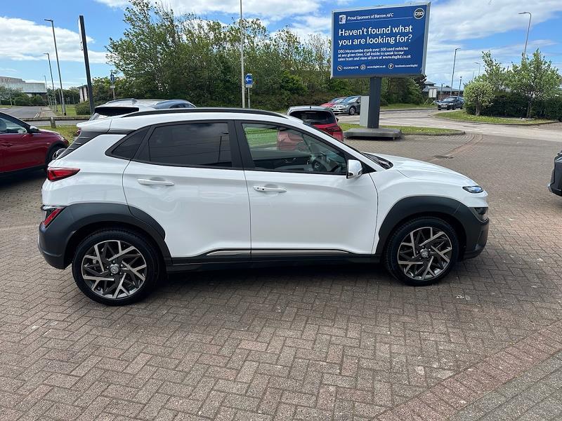 2023 23 Hyundai Kona 1.6 Gdi Hybrid Premium 5dr Dct Hybrid Electric Automatic In White