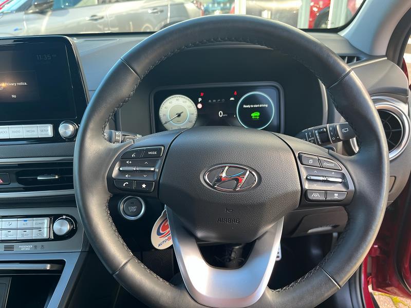 2022 22 Hyundai Kona 150kw Ultimate 64kwh 5dr Auto Electric Automatic In Pulse Red