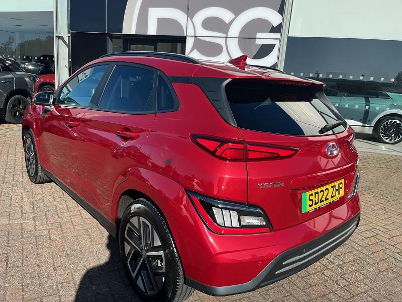 2022 22 Hyundai Kona 150kw Ultimate 64kwh 5dr Auto Electric Automatic In Pulse Red