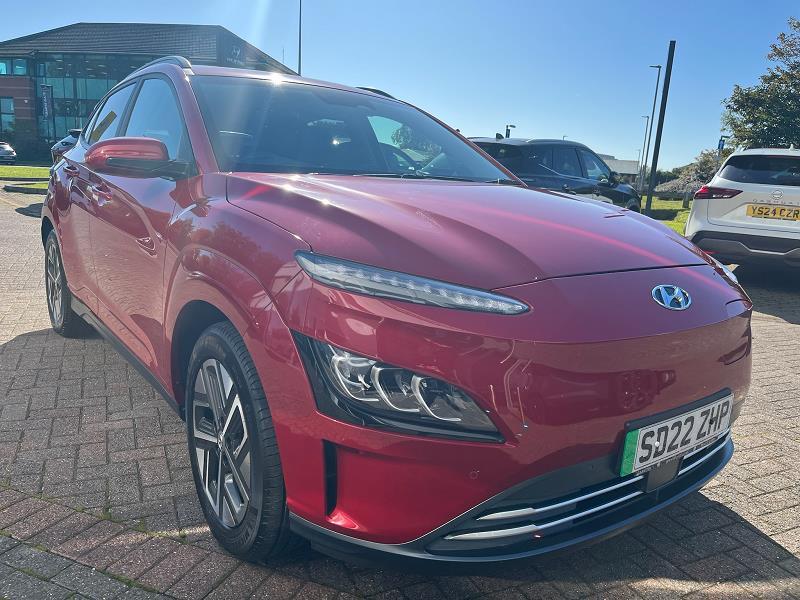 2022 22 Hyundai Kona 150kw Ultimate 64kwh 5dr Auto Electric Automatic In Pulse Red